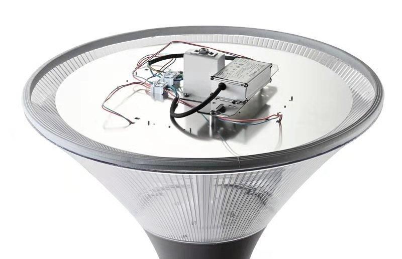 Waterproof IP66 Pole Lamp Park Landscape Post Top Outdoor LED Garden Light 30W 55W 70W