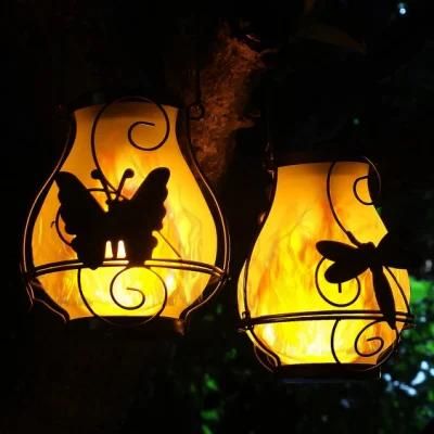 Butterfly Bird Dragonfly Decorative Lantern Garden Solar Garden Light