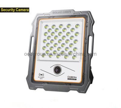 Multi-User Intelligent Management IP67 LED SMD 1080P Security Camera Radar Sensor Solar 100W LED Camera Lights