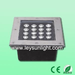 Square 220V LED High Power Outdoor Inground Light for Plaza