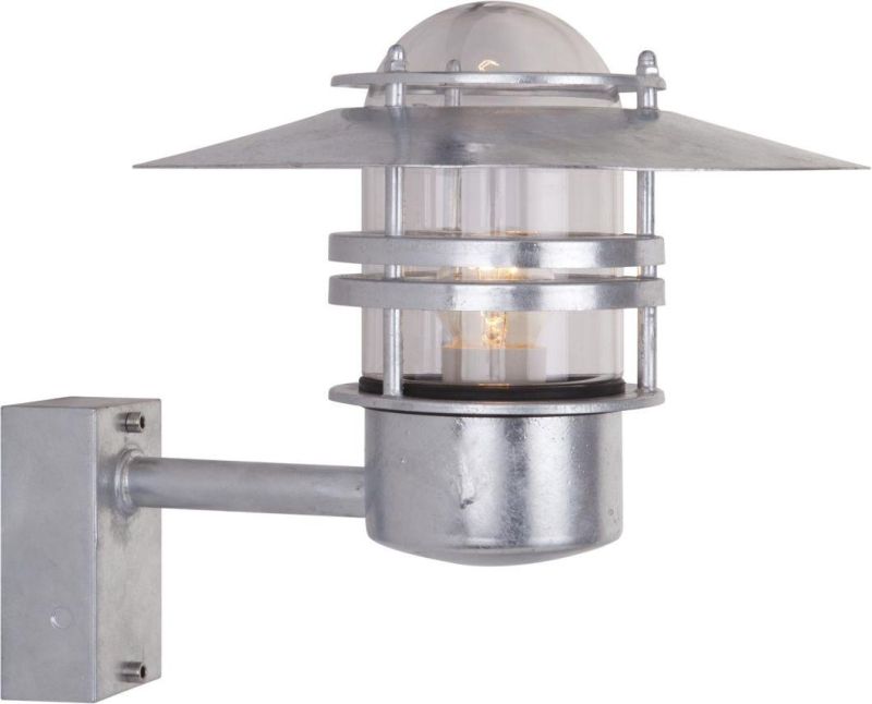 Modern Outdoor Wall Sconce Lighting Fixture Farmhouse Wall Lamp Security Light Anti-Rust Exterior Porch Light for House Garden Patio Garage Yard Galvanized W260