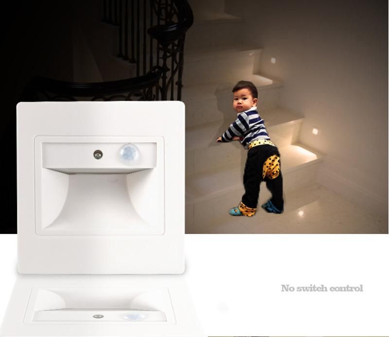 Sensor Light LED Wall Light Sensor Light LED Food Light 1.5W/2.5W LED Lighting PIR Sensor LED Step Lamp Wall Lamp Stair Light Garden Lighting Distributor