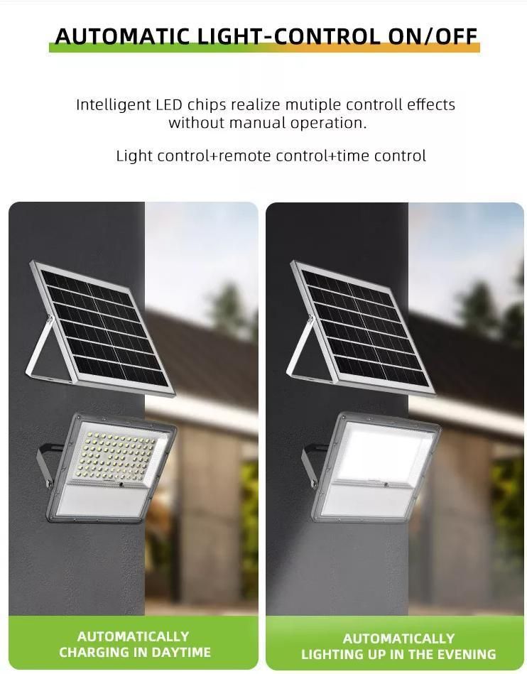 Hot Selling Outdoor Solar Powered Flood Lights 200W