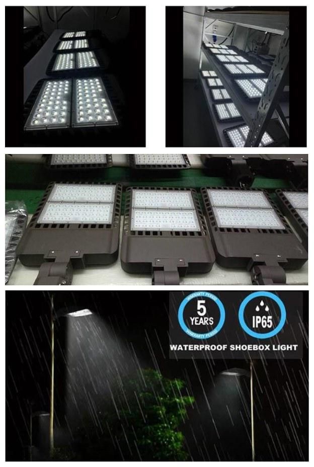 150W 200W 300W Street Light Adjustable Mounting Bracket with Aluminum Housing for Car Parking Light Garden Light