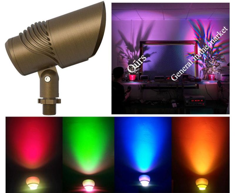 Dimmable Garden Spotlight Power Adjustable
