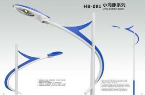 Optical Lens Batwing Light Distribution Solar LED Street Lights