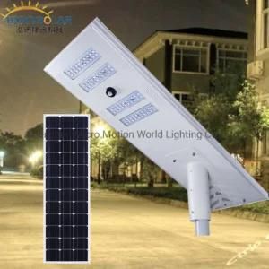 China Factory 80W All in One LED Street Light Basketball Court Solar Light