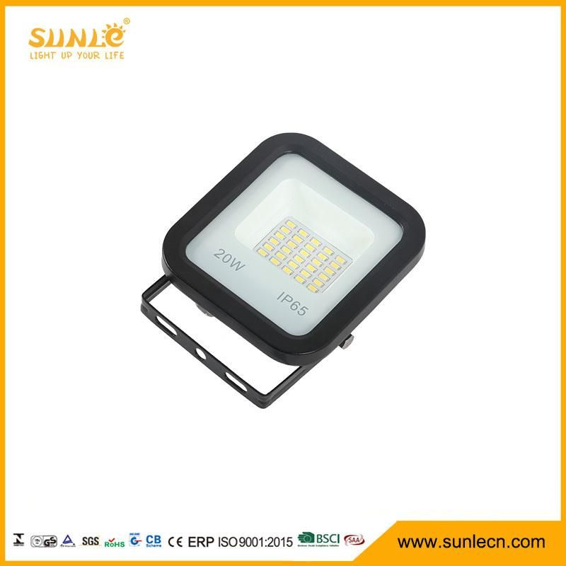 50W Black Housing Aluminum Waterproof LED Flood Light for Square Stadium Sport Court