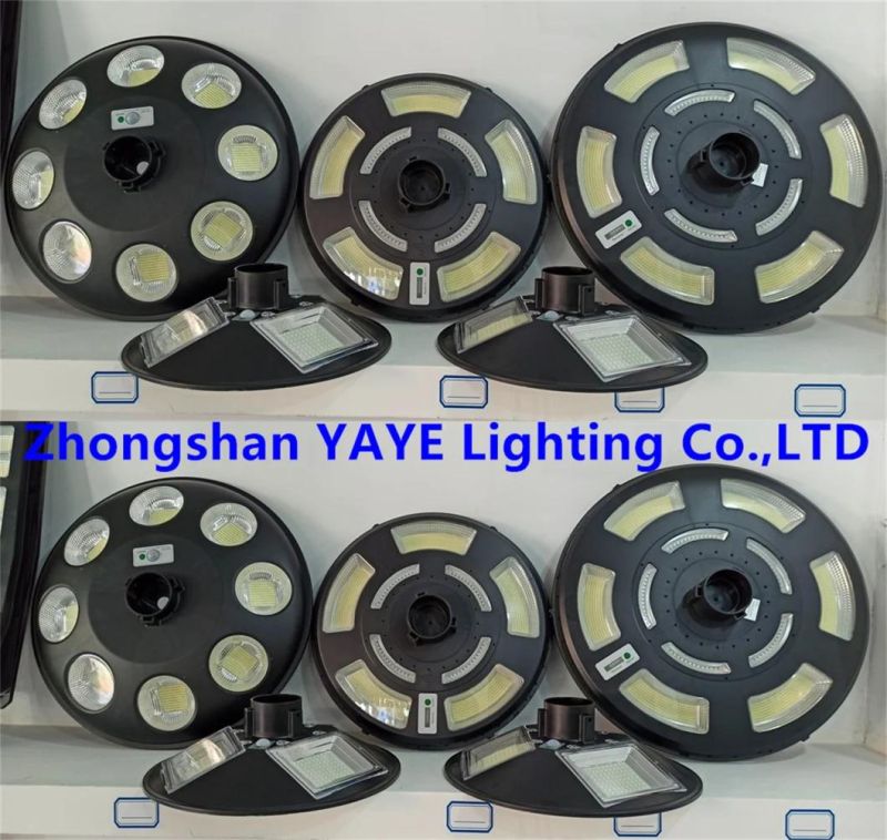 Yaye Solar Manufacturer Factory 1000W/800W/600W/500W/400W/300W/200W/150W/100W LED Outdoor Street All in One Camera COB Wall Flood Garden Road Light Distributor