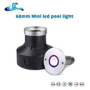 DC12V RGB 316ss Mini Recessed IP68 Underwater Waterproof LED Lights with Edison LED Chip