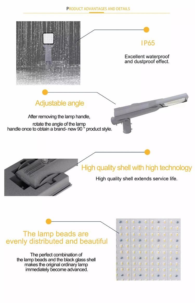 High Quality CE RoHS 5 Years Warranty 80W LED Outdoor Street Lighting