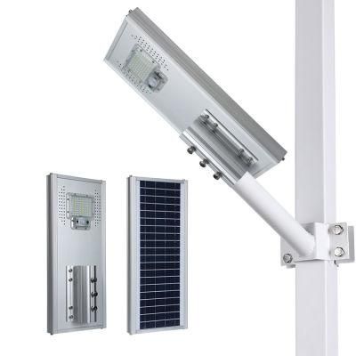 Waterproof LED Outdoor OEM ODM All in One Integrated Solar Power Garden Road Street Light with Lithium Battery Flickering