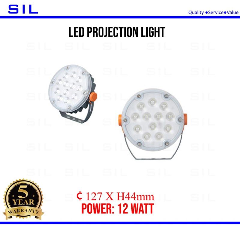 Outdoor Municipal Garden Lighting 6W LED Projection Light