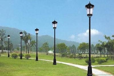 Ala 100W High Quality Courtyard Lighting Outdoor LED Solar Garden Street Lights