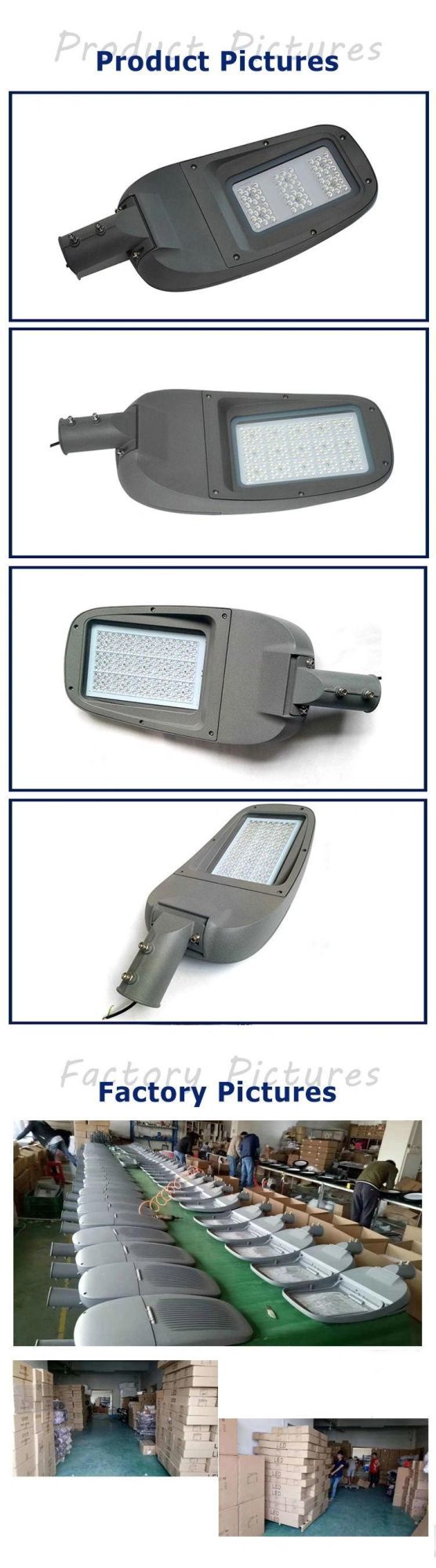 Low Price 100W Integrated Solar LED Street Light with Pole