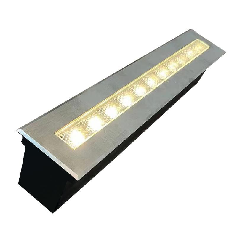 Linear Wall Washer Light IP67 RGBW 12W Inground Light