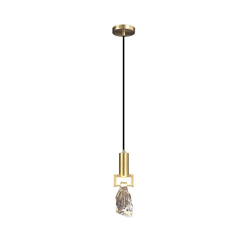 2022 Modern Luxury Single Head Bed Bar Table Exhibition Hall Hotel Chandelier