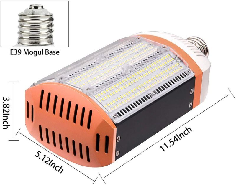 80W LED Retrofit Lamp 180 Degree IP64 Outdoor Road Light Bulb