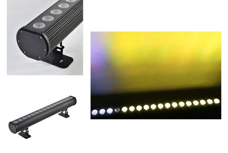 ETL CE Dynamic RGBW Light IP66 200W LED Wall Washer