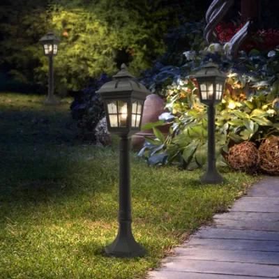 Ala 100W LED Solar Street Light with Remote Control, IP65 Waterproof Solar Security Light for Yard, Garden, Pathway