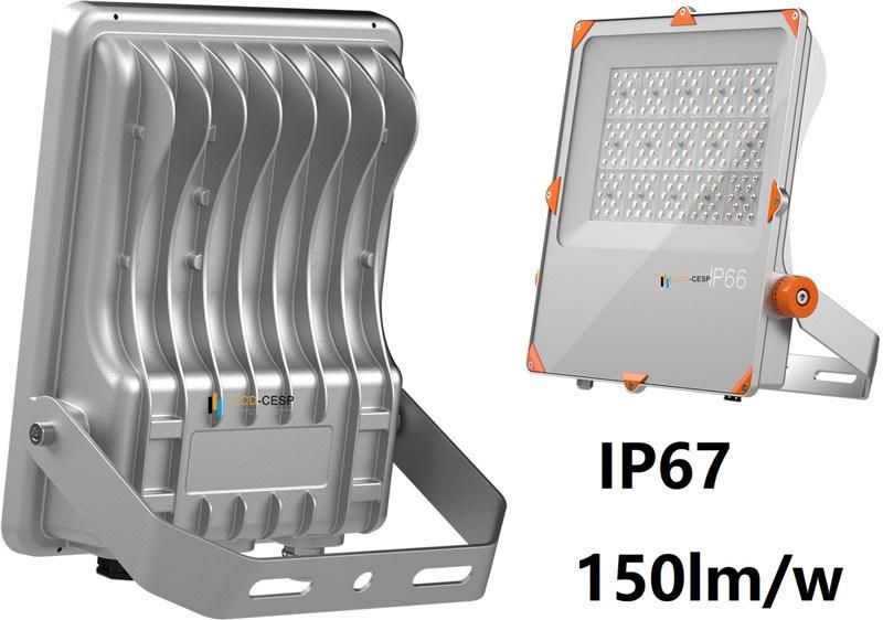 LED Outdoor Security Flood Light 100W LED Floodlight Water Proof IP66 High Quality Lumen Output 150lm/W with SMD3030 Chips 4000K 15000lumen 5years Warranty PLC