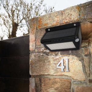 Motion Sensor Waterproof Solar LED Outdoor Wall Light for Garden