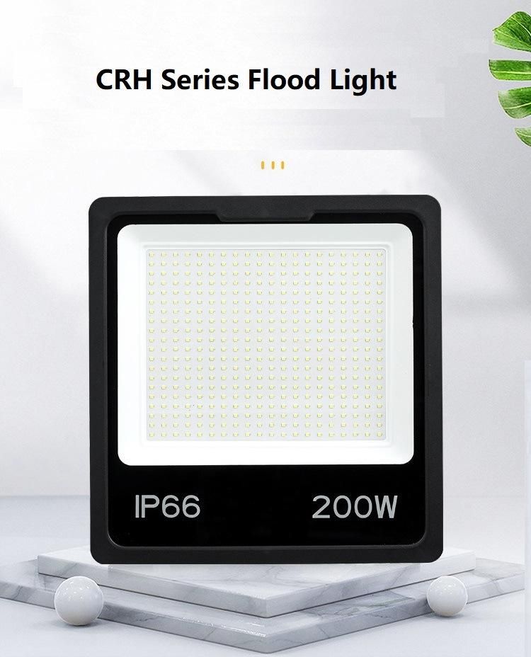 LED Floodlight Waterproof Outdoor Spotlight Garden Street Lamp Advertising Site Engineering Searchlight 200W LED Light