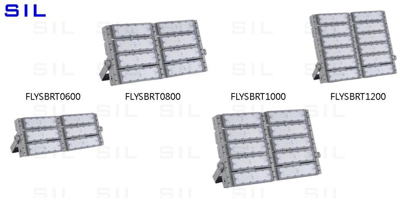 LED Module Tunnel Light 500W CE RoHS Bis IP65 Waterproof Outdoor Lighting Stadium Light 500watt Equivalent Modules LED Light LED Floodlight