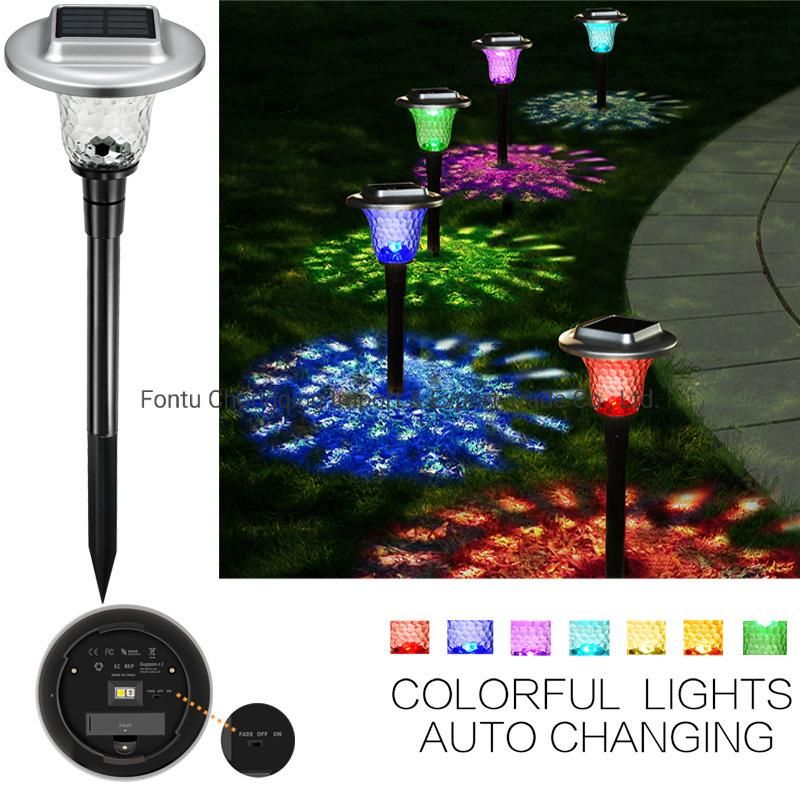 New RGBW LED Solar Street Light, Solar Garden Light, Solar Lamp, Solar Lawn Light