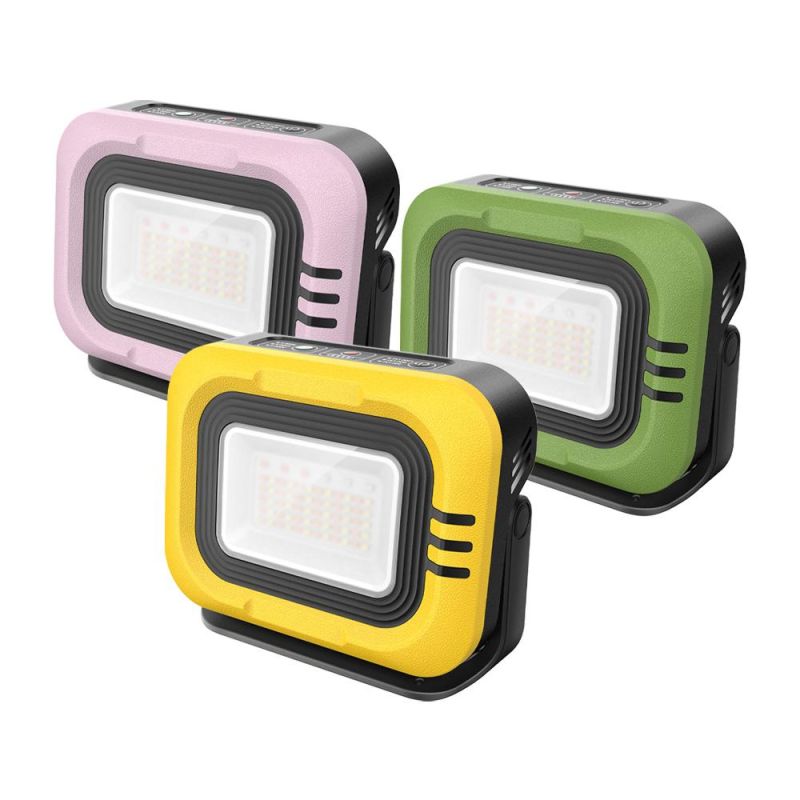 Portable Outdoor Waterproof Rechargeable Picnic Camping LED Solar Flood Light