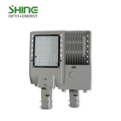 Outdoor Public Dimmable LED Parking Lot Light Fixtures 100W