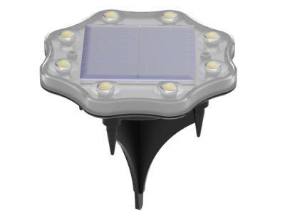 Waterproof Solar Powered Ground Light for Garden Turn on/off Automatically