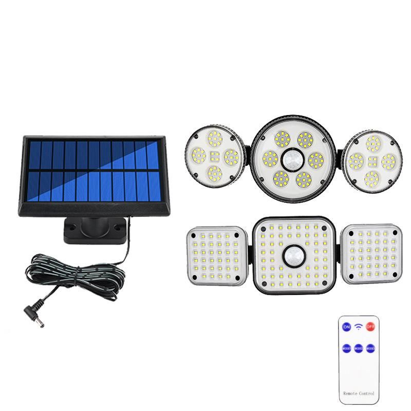 LED Waterproof Outdoor Solar Sensor Light Garden Wall Lamp