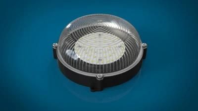 EMC RoHS Plastic Material Shower Room Waterproof LED Bulkhead Lamp