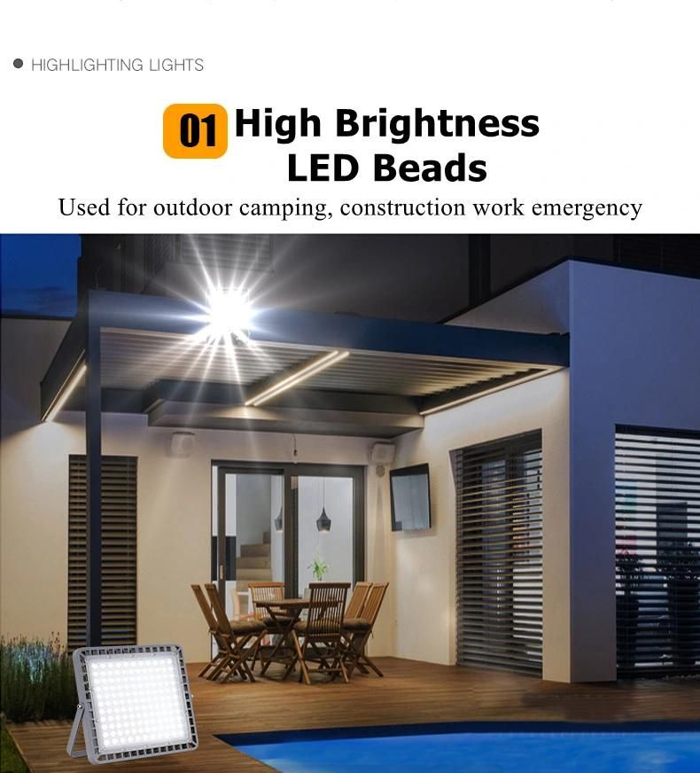 Energy Saving Super Bright U Shaped Support 400W LED Floodlight