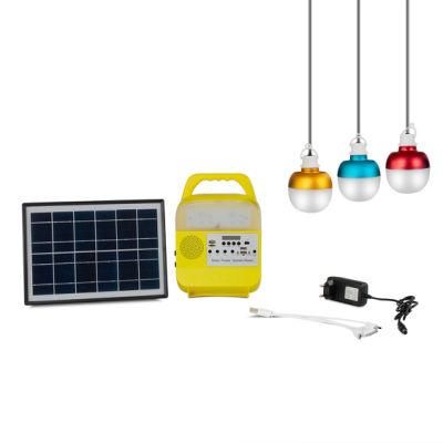 Solar Powered LED Lighting Stalls Energy-Saving Home Products Camping Lamps