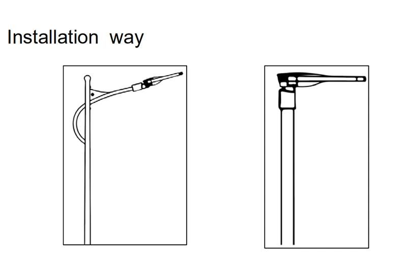 LED IP65 Outdoor 50W Ik08 Waterproof CE LED Street Light