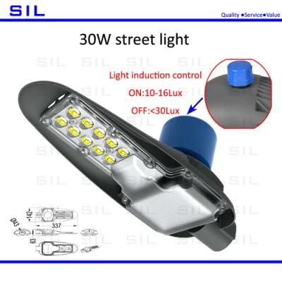LED Outdoor Street Lamp Waterproof Aluminium IP66 30W LED Street Light