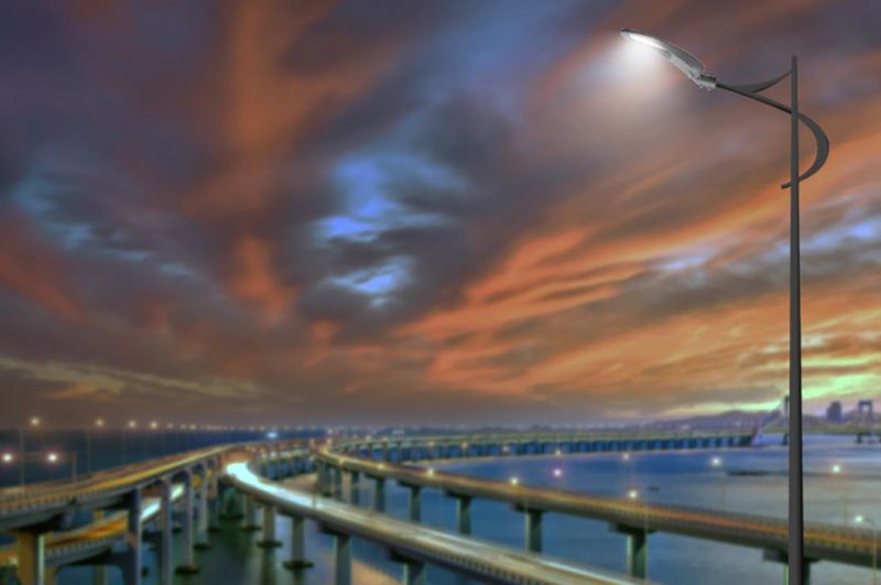 50W 80W 100W 150W 200W 240W Outdoor Lighting Smart LED Street Light