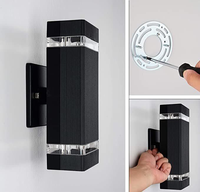 LED Wall Recessed Lightsconce IP65 Color Round White Stairs for LED Wall Light