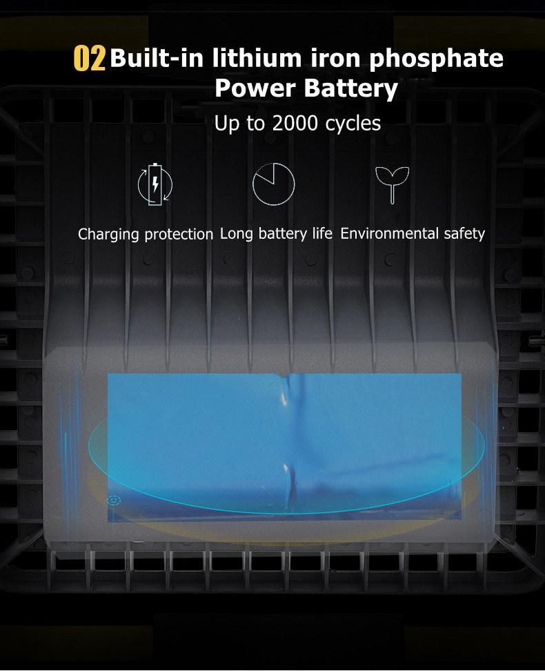 Portable Direct Charge Waterproof 3 Years Warranty 400W LED Floodlight