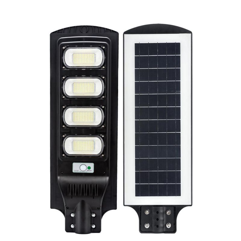 Outdoor IP65 Road Lamp SMD 100W Solar Street Light with Lithium Battery Remote Control LED Solar Light