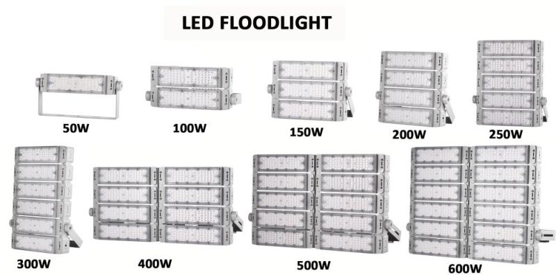 for Stadium/High Pole IP65 Waterproof Module Flood Light High Watt 300W