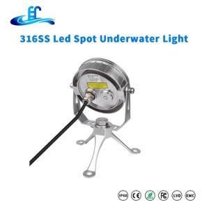 18watt 316ss LED Underwater Fountain Spot Light with CREE Chip