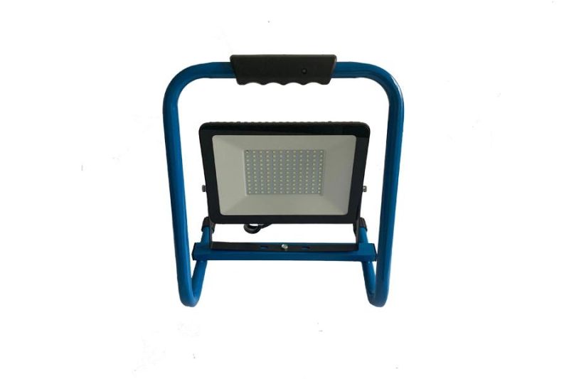 LED Work Light Stand 20W, Portable Work Light with Plug, IP65 Waterproof Outdoor Flood Light, 2000lm/6500K