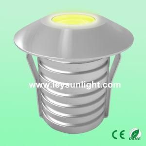 3W Mini Round LED Buried Light for Indoor and Outdoor