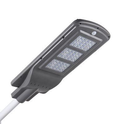 Ala Motion Sensor Waterproof IP65 Outdoor SMD 50W 100W 150W 200W 250W 300W All in One Integrated LED Solar Street Light