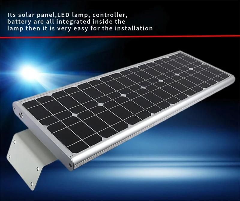 High Brightness Road Project Lighting Outdoor Solar Street Lighting LED 120W with Sensor