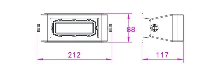 Waterproof 10W LED Floodlight Outdoor Lighting Project