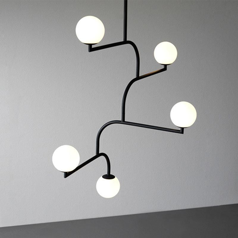 2022 Nordic Tree Branch Chandelier Creative Personality Fashion Glass Chandelier